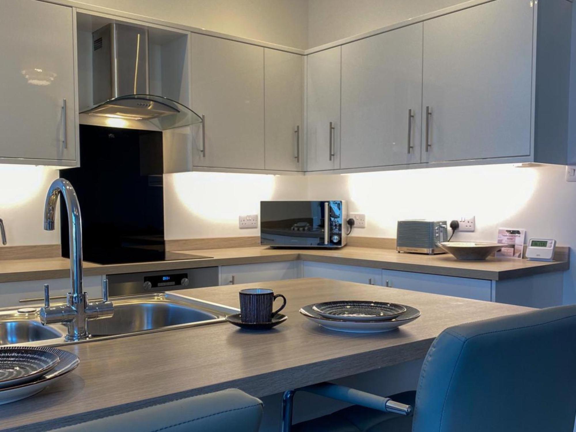 Eden Escapes Serviced Apartments มอร์คัมบ์ ภายนอก รูปภาพ